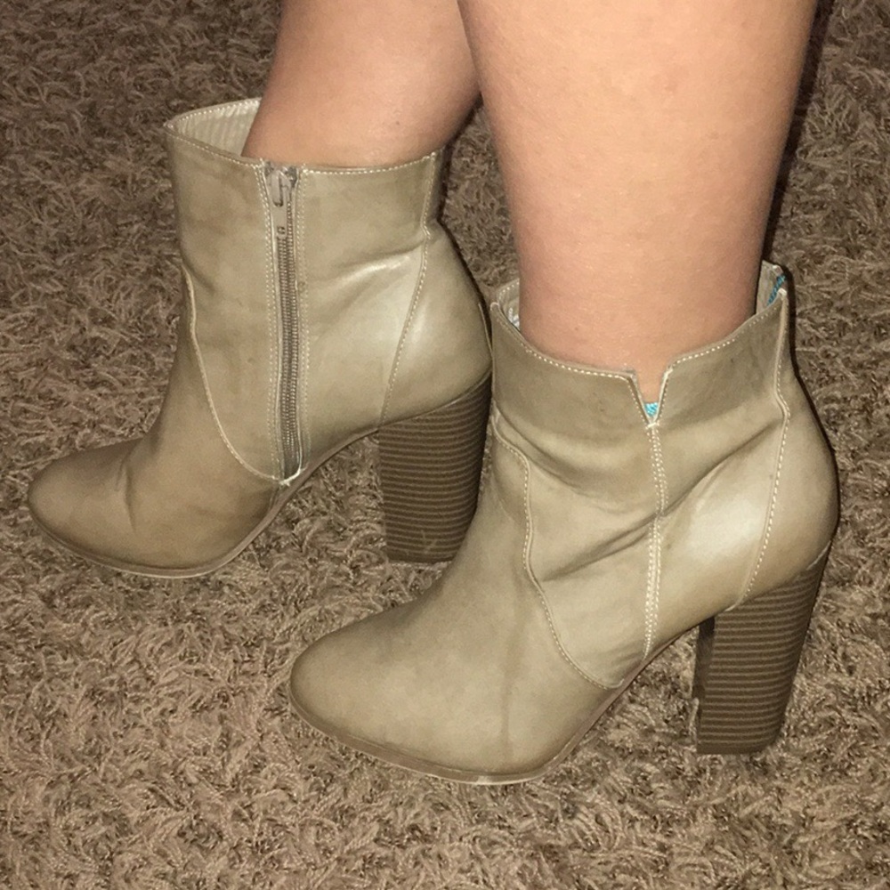 Cute Ankle Boot Heels